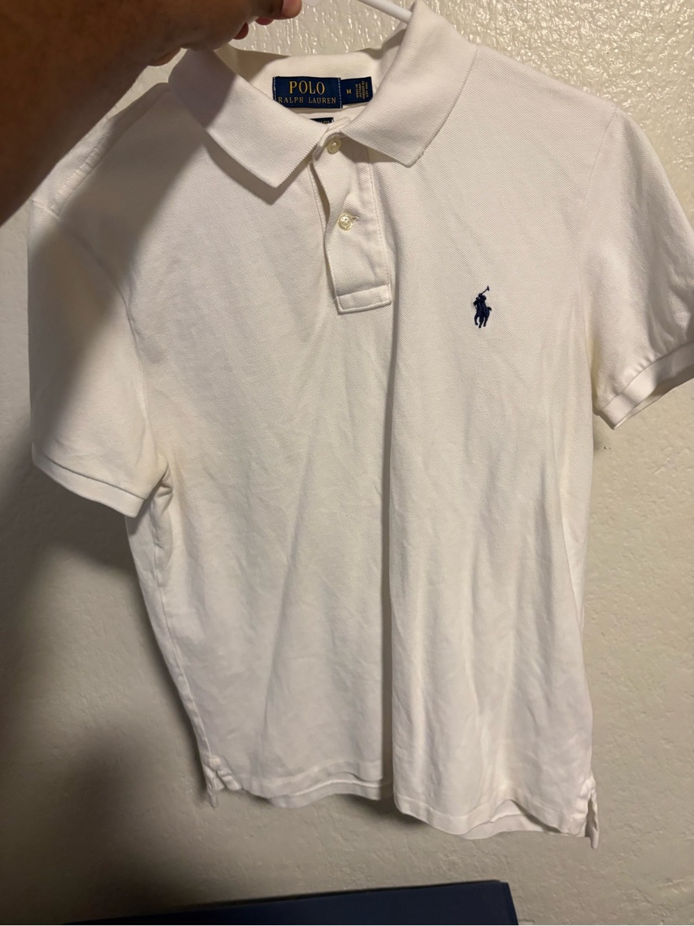 Polo Ralph Lauren White Classic Polo